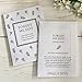 ANGEL & DOVE 25 Unfilled Forget Me Not Favor Envelopes - for Funeral, Memorial, Party or Event (Seeds Not Included)