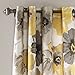 Lush Decor Leah Light Filtering Window Curtain Panels, Pair, 52