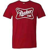 Baker Time Shirt Tampa Mayfield Beer Parody Bucs Red XL