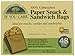IF YOU CARE 100% Unbleached Paper Sandwich AND Snack Bags, 48 Count (Pack of 6)