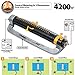 Melnor XT4200M XT Metal Oscillating Lawn Sprinkler, Black