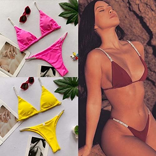 Swimwear Ladies' String Black Bikini Sling for Women 2019 Girls Padded Bikini Thong Swimsuit Mini Micro White Beachwear