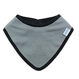 Bumkins Waterproof Bandana Bib, Gray, 0-9 Months