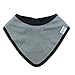 Bumkins Waterproof Bandana Bib, Gray, 0-9 Months