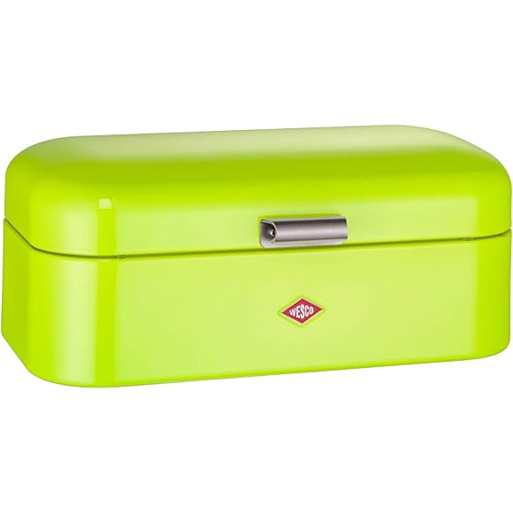 Wesco "Grandy" Large Lime Green Bread Bin