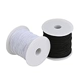 Tenn Well 2 Roll Elastic String Total 656 Feet, 1mm