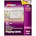 Avery Printable Shipping Labels with Sure Feed, 3-1/3