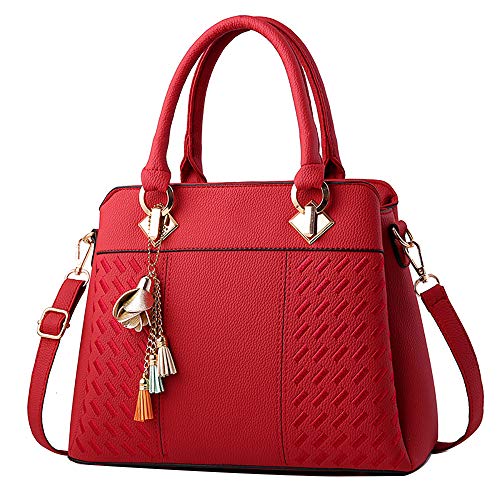 image for Clearance Sale! ZOMUSAR Fashion Women Leather Splice Handbag Shoulder 