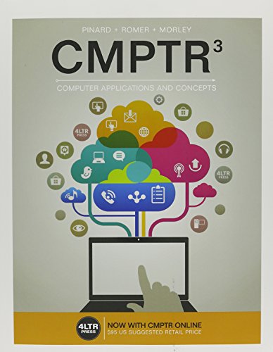CMPTR3: Computer Applications and Concepts