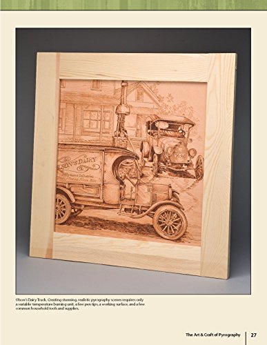 The Art & Craft of Pyrography: Drawing with Fire on Leather, Gourds, Cloth, Paper, and Wood (Fox Chapel Publishing) More Than 40 Patterns, Step-by-Step Projects, and Expert Advice from Lora S. Irish