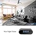 Spy Camera 1080P WiFi, Suntee Hidden Camera Clock with Night Vision/Motion Detection/Loop Recording Home Security Surveillance Cameras/iPhone, Android and Windows Supported