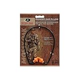 Mossy Oak Banded NRR22 Ear Plugs (Black/Green, One size)