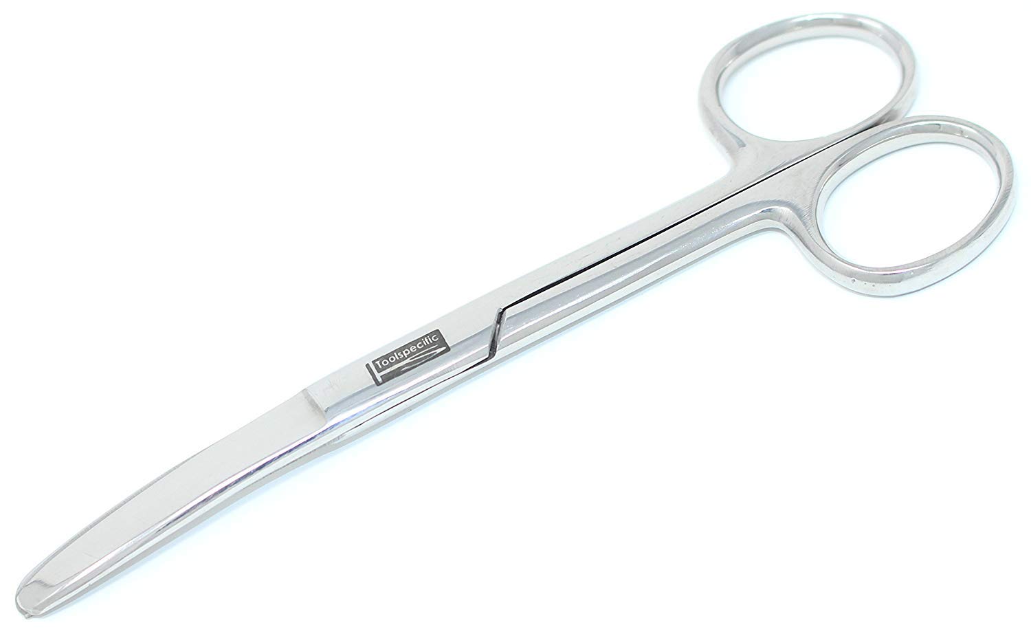6" Stainless Steel Scissors, Curved Blades, Blunt Tips, Toolspecific