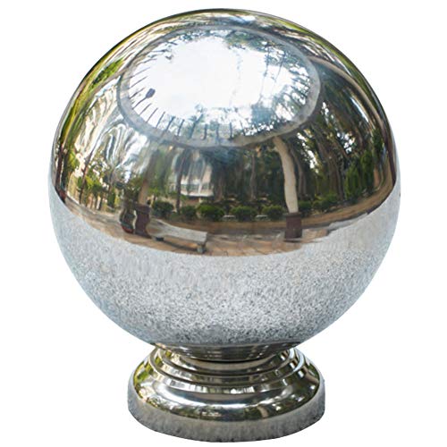 image for HomDSim Gazing Ball Globe Stand for Outdoor Garden Gazing Globes,Metal