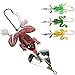 Goture Rubber Frogs Soft Fishing Lures Bait Set Bass CrankBait Tackle 9cm_3.54'_6.2g Spinner Spoon Lures