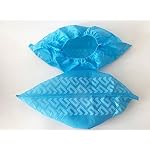513FMc5nZaL. SS150 BESTeck-100-Pack50-Pairs-Anti-Skid-Non-Slip-Disposable-Blue-Polypropylene-Shoe-Covers-One-Size-Medical-Booties-Overshoe-for-Home-Lab-Clinic-Hospital-Carpet-Cleaning-Real-Estate-Safety-Shoe-Protectors