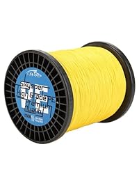 Skysper Fishing Line 1000m (1093 Yard) Calidad superior Mar PE 20 lb 30 lb 60 lb 100 lb 4 hilos Línea trenzada de pesca de agua salada amarilla