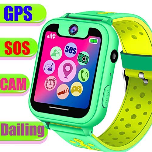 Smart Watch Phone para niños Niños Chicas GPS Niños Smartwatch ...