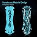 Rotatable Male Masturbators Sex Toys for Men, Transparent Pocket Pussy Strokers Realistic Textured Lifelike Vagina Mouth Blow Job Deep Throat Masturbation Cup