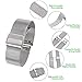 Luxury High-end Fashion Watch Mesh Band Metal Milanese Strap Deluxe Replacement Bracelet for Watch with Solid Safety Folding Clasp, 316L Stainless Steel