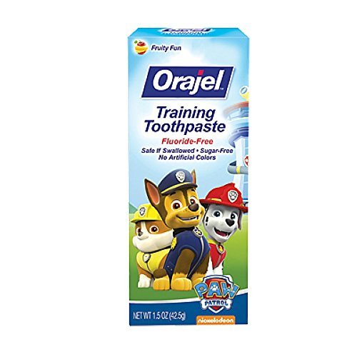 Orajel Toddler Training Toothpaste Tooty Fruity Flavor 1.50 Oz by Church & Dwight