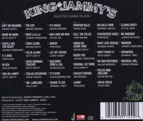 king jammys selectors choice vol 2