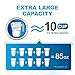 Waterdrop Water Filter Pitcher with 1 Filter, 200-Gallon Long-Life, Chubby 10-Cup Large Water Filter Pitcher, NSF Certified, 5X Times Lifetime, Reduces PFOA/PFOS, BPA Free, Clear