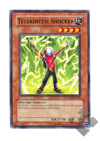 Yu-Gi-Oh! - Telekinetic Shocker (TDGS-EN022) - The Duelist Genesis - 1st Edition - Common