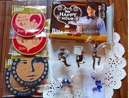 Amazon ビッテ フチ田篤人 コップのフチ子 内田篤人 コースター グリコ フィギュア 通販