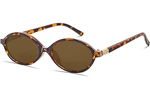 BOTEN Retro Oval Sunglasses for Women Men Small 90s Sun Glasses Trendy Round Shades Cute Designer Sunnies