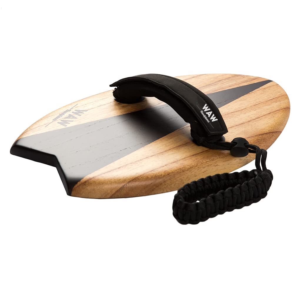 Photo 1 of WAW TimberFish Bodysurfing Handplane, Handboard, Body Surf Plane, Hand Surfer, Hand Paddle, Sustainable Timber