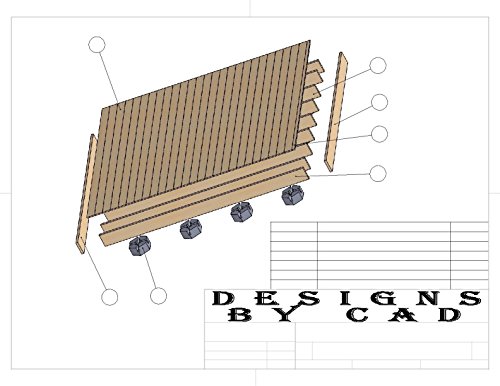How to Build a Deck: Deck plans for 10 x 12