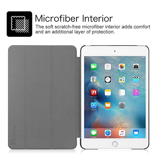 Fintie iPad mini 4 Case - Ultra Slim Lightweight Stand Smart Cover with Auto Sleep/Wake Feature for Apple iPad mini 4 (2015 Release), Composition Book Black