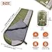Camping Sleeping Bags for Adults – 3 Season Warm & Cool Weather, Lightweight & Waterproof Bag for Hiking, Camping, Travelingthumb 1