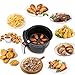 Air Fryer,Blusmart Electric Air Fryer, 3.4Qt/3.2L 1400W, LED Display, Hot Air Fryer,Healthy Oil Free for Multifunctional Cooking/Baking (Recipes & Kitchen Tongs Included)