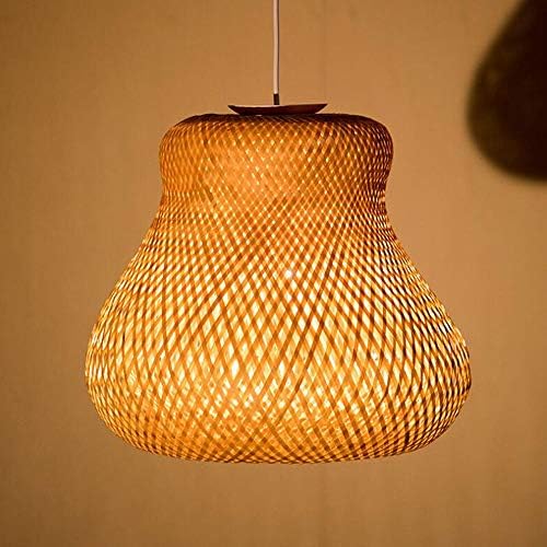 Hscw ベトナム竹織りランタンシャンデリア中国風ヴィンテージ竹アート田舎のレストランティールームイルミネーションペンダントライト和風田島ランプシェード装飾天井ハングランプ Laboratoriobiologico Com Br