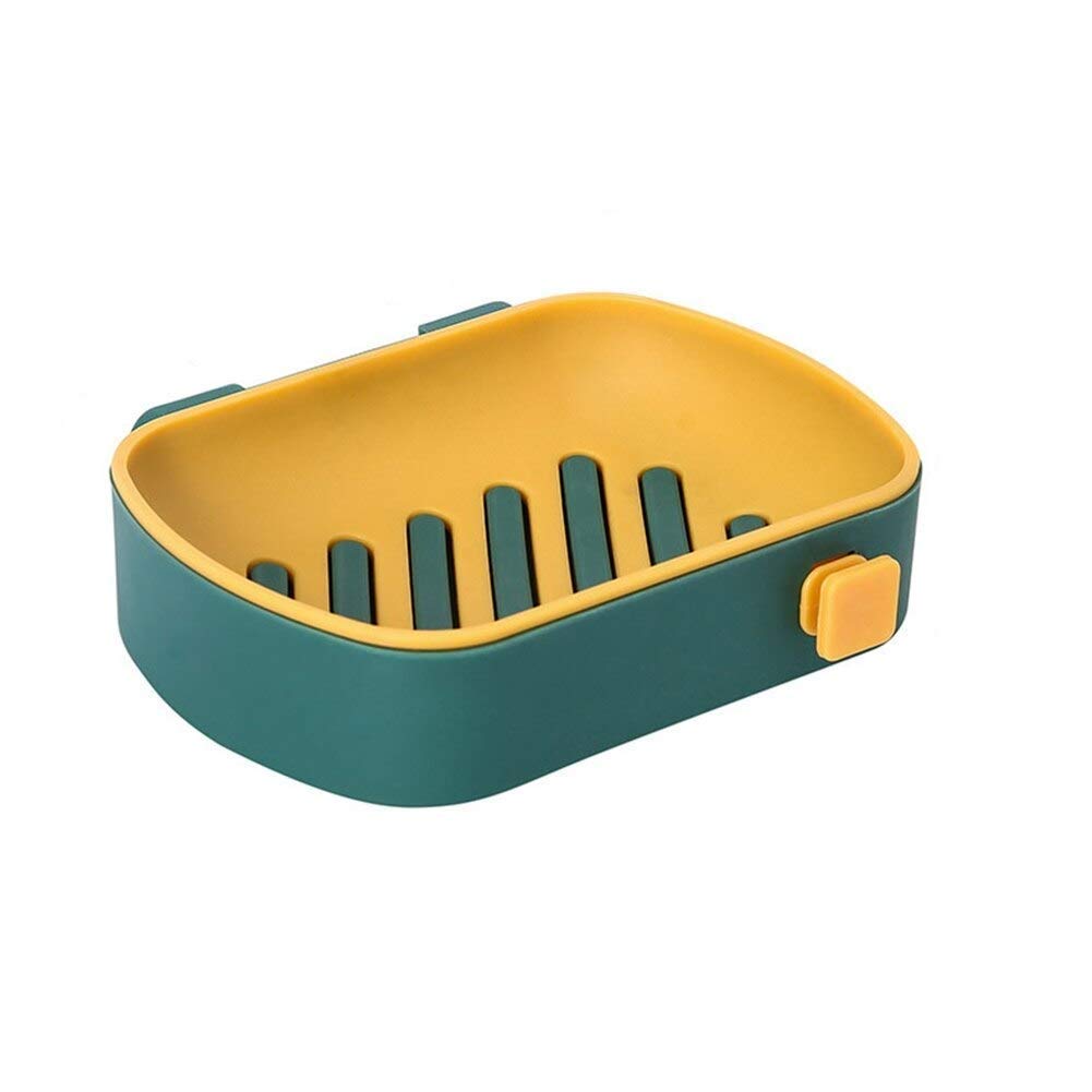 ENTORA Plastic Soap Box with Hanging Hook Soap Holder (Multicolor) Amazon.in Home & Kitchen