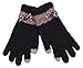 IL Caldo Women's Cute Touch Screen Gloves With Knitted Thick Warm Winter Gloves