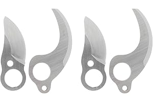 ANGOILY Electric Pruning Shears Cutter, 4 PCS Carbon Steel Blades Replacement Accessories Gardening Carbon Steel Pruner Shear Replaceable Electric Pruning Replacement for Fruit Trees
