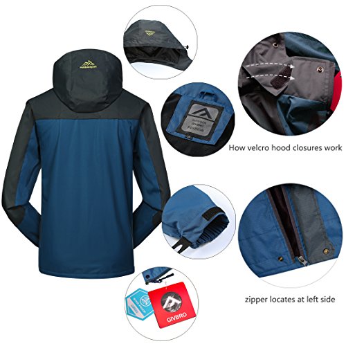 image for MICKYMIN Waterproof Jacket Mens Raincoats-GIVBRO New Design Outdoor Ho