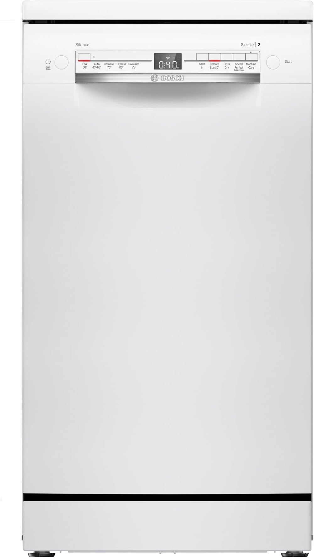 Bosch Series 2 Free-standing Dishwasher 45 cm White