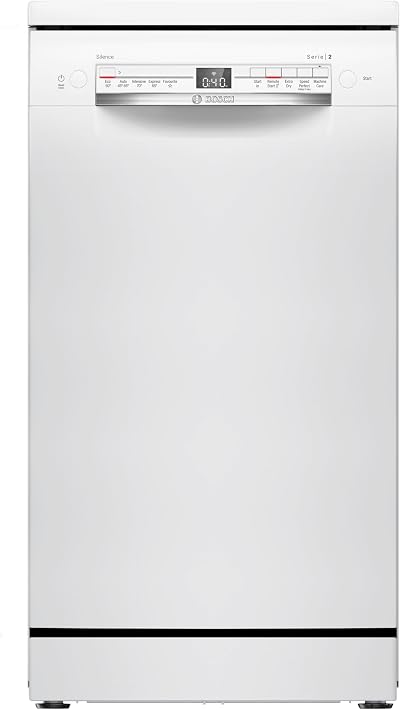 Bosch Series 2 Free-standing Dishwasher 45 cm White