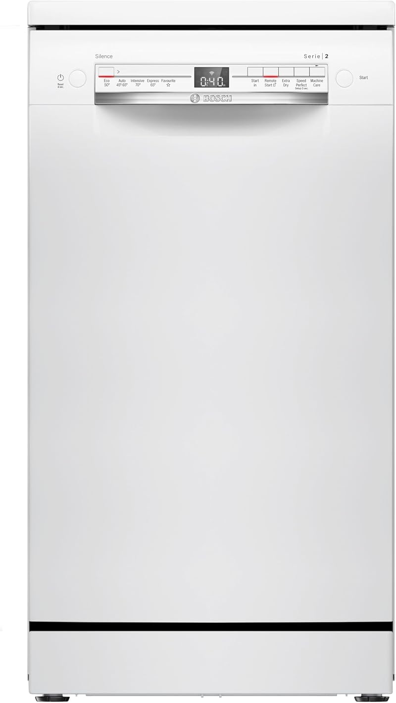Bosch Series 2 Free-standing Dishwasher 45 cm White