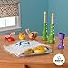 KidKraft Wooden Rosh Hashanah Toy Set for Religious Holidays, New Year, Multicolored, with Storage Bag Included