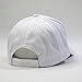 Plain Pro Cool Mesh Low Profile Structured Adjustable Baseball Cap (White)