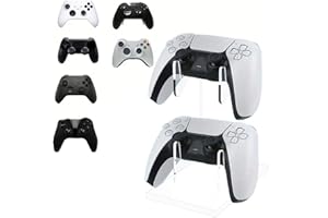 BGGCHEECA LO-L【2 Tier】 Game Controller Holder Controller Stand Compatible for PS4 PS5 Xbox Switch, Gaming Accessories. (2 Tier White)