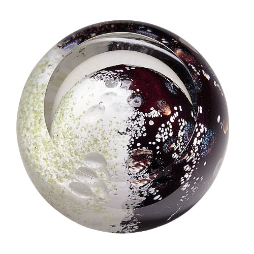 Glass Eye Studio Mercury Blown Glass Paperweight