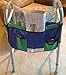 LAMINET Medical Accessories (Walker Organizer, Green/Blue)