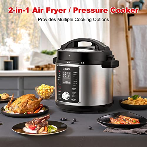 Galanz 12in1 Electric Pressure Cooker & Air Fryer with 12 Preset