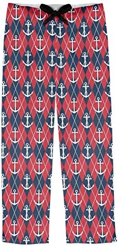 RNK Shops Anchors Argyle Mens Pajama 